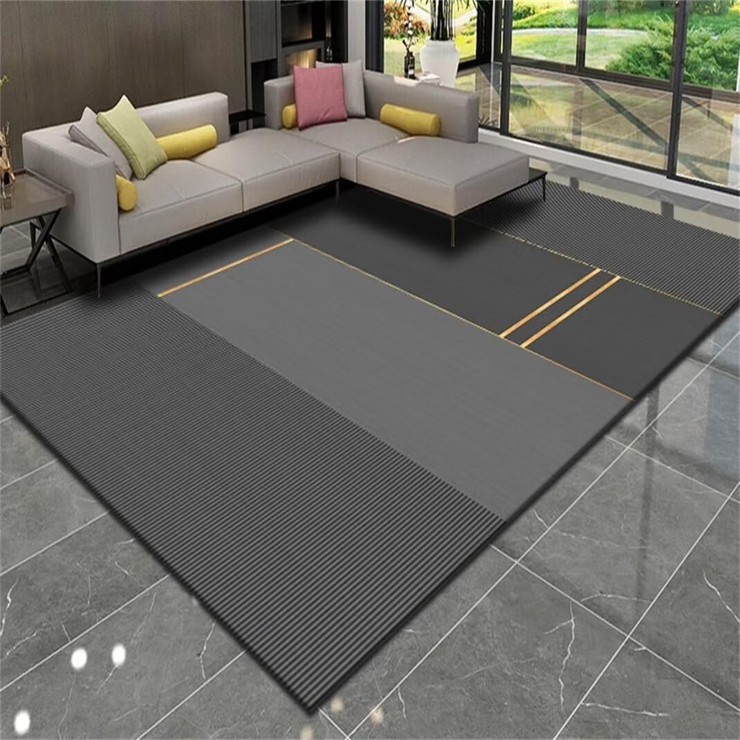 Tapis facile à nettoyer pour grand salon moderne et chambre ado fille