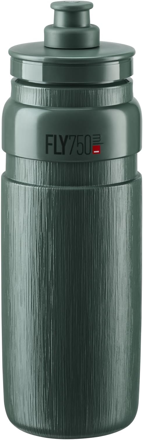 ELITE Fly Tex Water Bottle Opal – Insulated Cycling Bottle with Thermal Protection – Lightweight & BPA-Free – 750ml – For Road Bike, MTB & Gravel Cycling