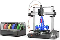 ANYCUBIC Anycubic Kobra 3 Combo Sem Filamento, Impressora 3D Multicolorida Smart Print Em 4 Cores Com Anycubic Ace Pro, Velocidade Máxima De 600 Mm/S, Tela Ajustável De 4,3 Polegadas, Secagem De Fil