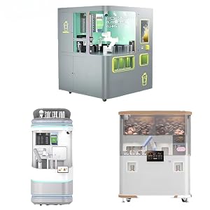 Freshly Ground Coffee Machine Commercial Coffee Robot System With Automated Grinding Brewing Easy Daily Operations for Dynamic Urban