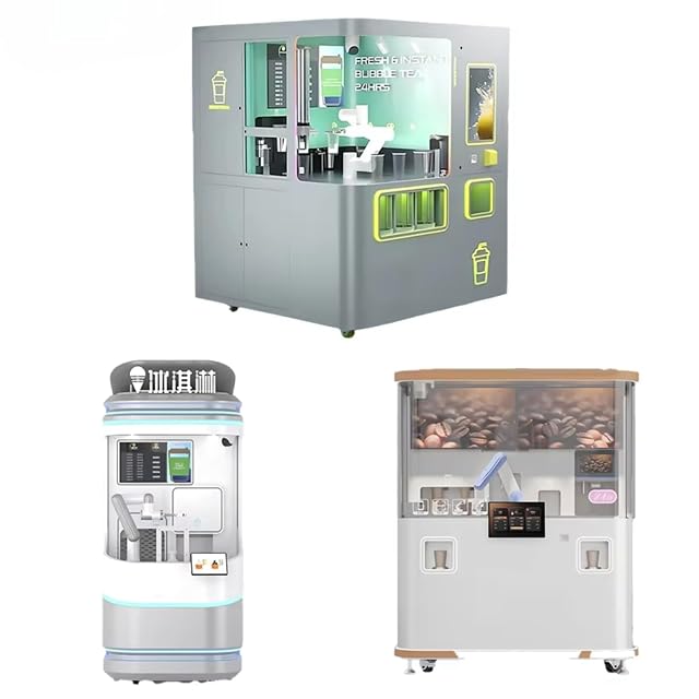 Freshly Ground Coffee Machine Commercial Coffee Robot System With Automated Grinding Brewing Easy Daily Operations for Dynamic Urban