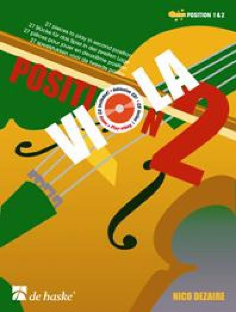 Viola position 2 alto +cd