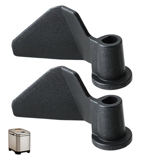 2 Pack for CBK-110KP Kneading Paddle Compatible with Cuisinart Bread Maker Machine Model CBK-110 and CBK-110P1, Bread Machine Replacement Parts and Accessories (Black)