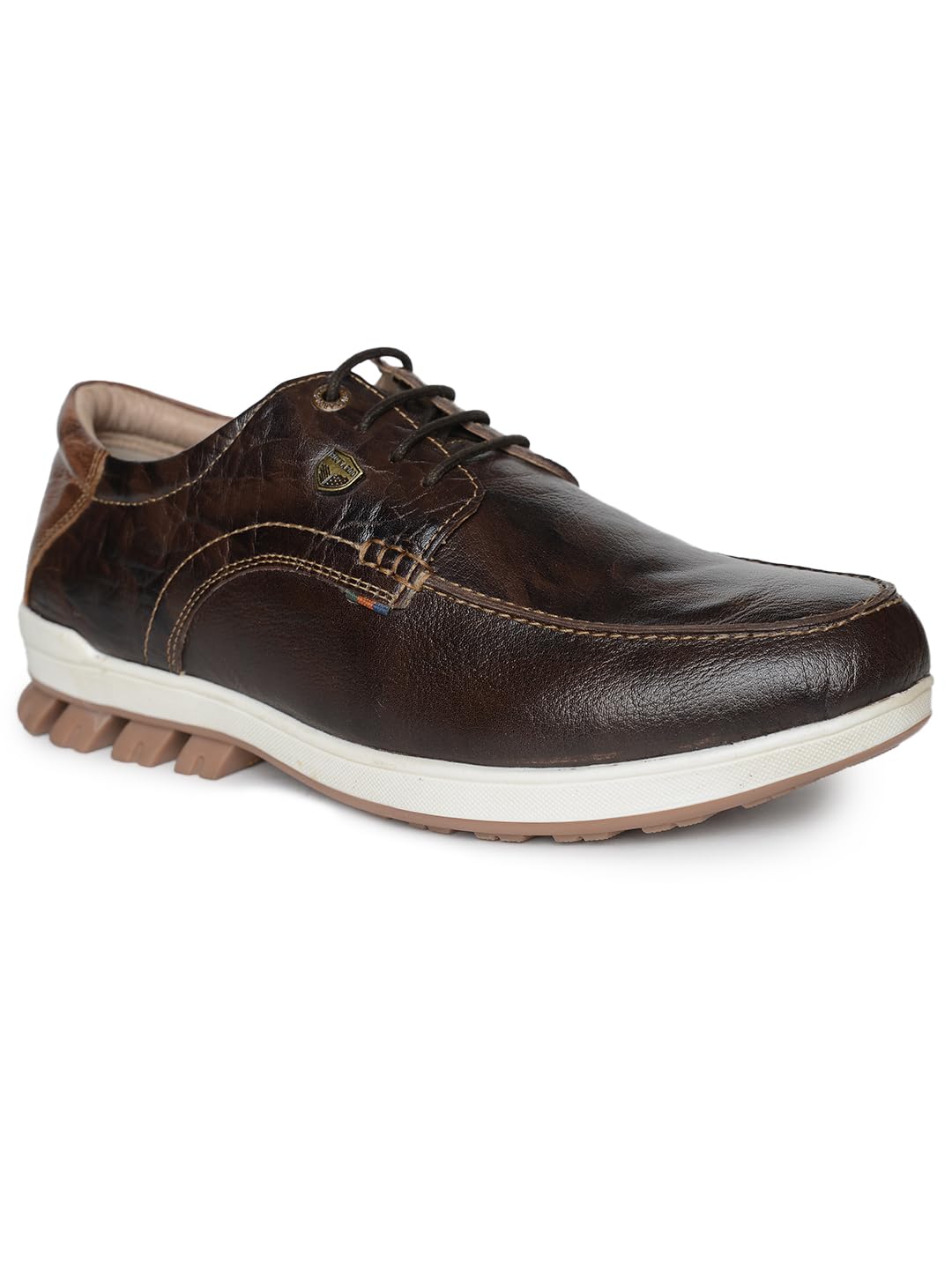 Buckaroo KAAJ crumbald Leather Brown Casual Shoes for Mens: Size UK 8 (B0CQ7ZRQLB) Amazon Price History, Amazon Price Tracker