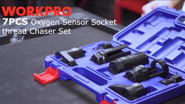Amazon.com: WORKPRO 7PCS O2 Oxygen Sensor Socket, Automotive 3/8