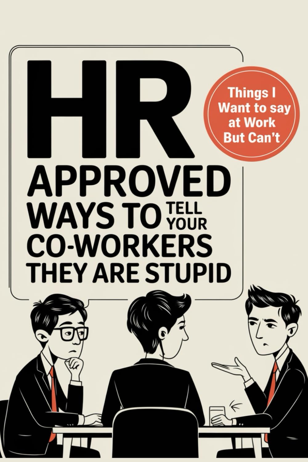 HR Approved Ways to Tell Coworkers They Are Stupid: Hilarious Alternatives for Those Things You Want To Say At Work But Can't (Funny Gag Gift for Coworkers)