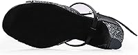 Vista 7 de EAKLVB Ballroom Dance Shoes Women, Latin Salsa Bachata Practice Performance Dancer Shoes
