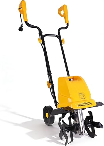 Miniatura 11 de Rastrillo/Cultivador Eléctrico 4 dientes de acero, 8'' de profundidad de labrado, rastrillo roto para jardín, 13.5 amperios, 12 pulgadas, cableado,