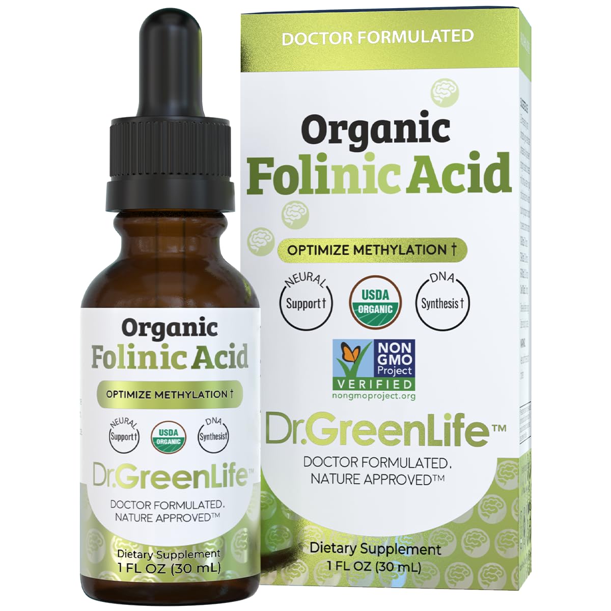 Dr. Green Mom Folinic Acid For Kids & Adults