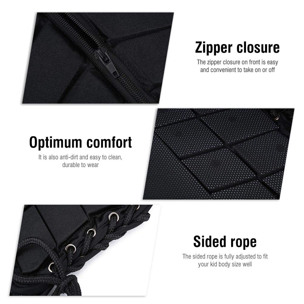 DeWin Gilet Equitation - Protection et Sécurité Confortable pour Garçons Filles Enfants (CS)