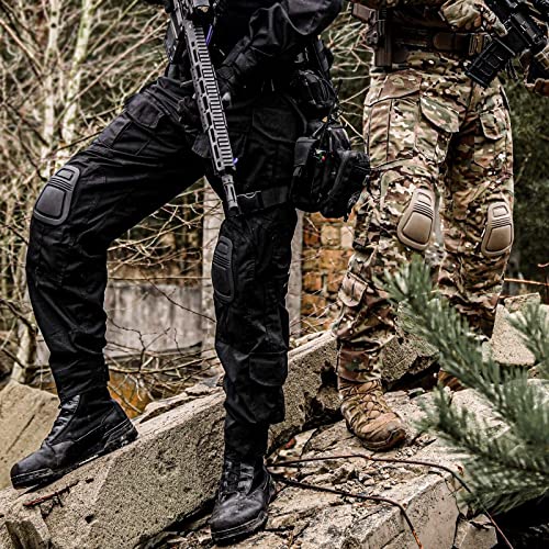 Votagoo Combat Pants With Knee Pads, G3 Hunting Multicam Pants For Men Tactical Military Paintball Trousers Airsoft Gear #TOP2