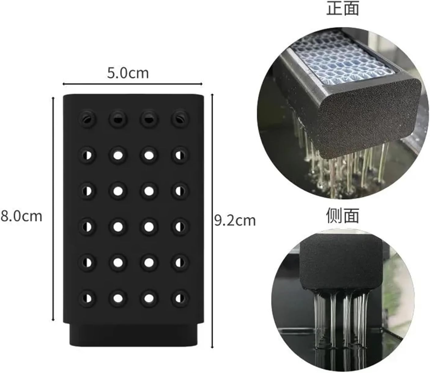 Compatible for Xiaomi Fish Tank, Rain Shower Spout Outlet Extension, Oxygenation Accessory, Silent Water Flow Modification Kit for Aquarium