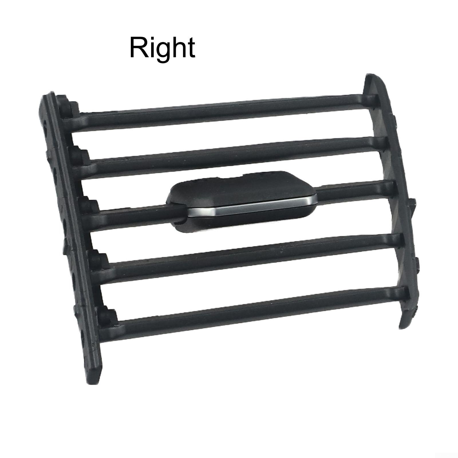 Grille d'aération arrière pliable pour VW Golf 7 7.5 MK7 MK7.5 2013-2020, pièce de rechange en plastique ABS noir OEM 5GG819203 5G0819203 (droite)
