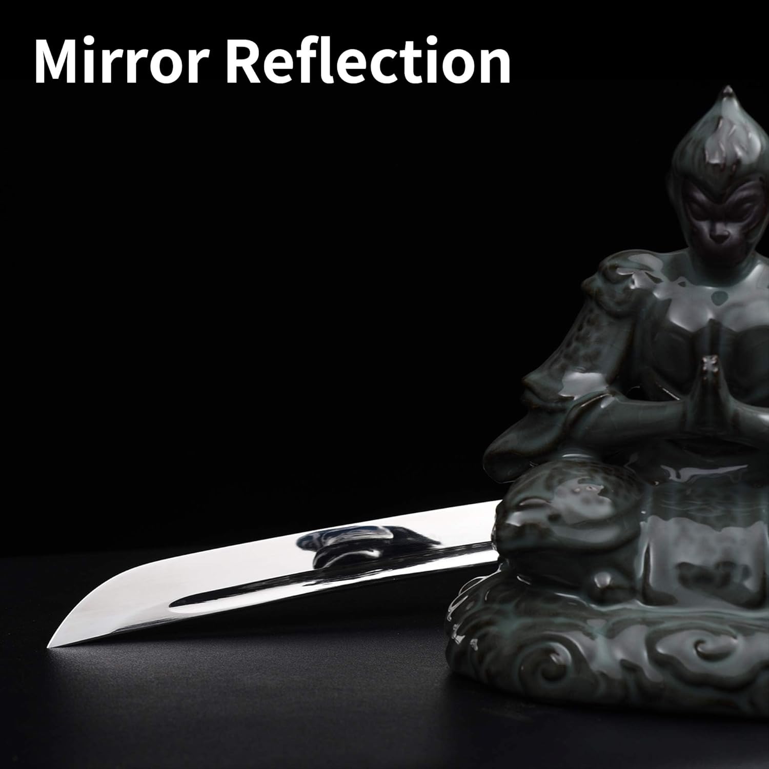 Katana Sword - 41" Full Tang Real Samurai Sword, Handmade Clay Tempered Spring Steel, Razor Sharp Japanese Samurai Swords Impressive Gift for Adults/Men