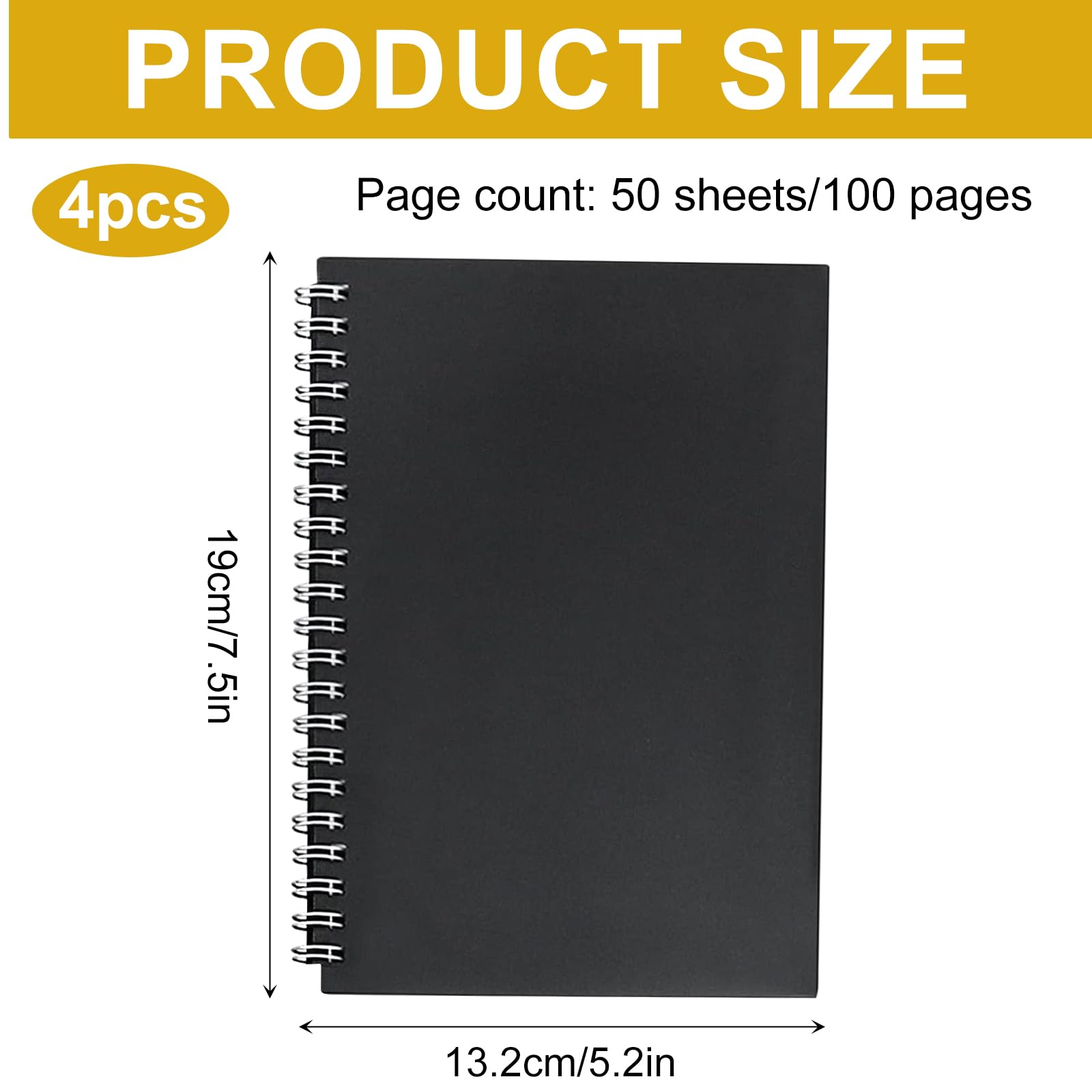 To Do List Bloc Note Daily Planner A4 Cahier Spirale Agenda Journalier 19 cm x 13.2 cm