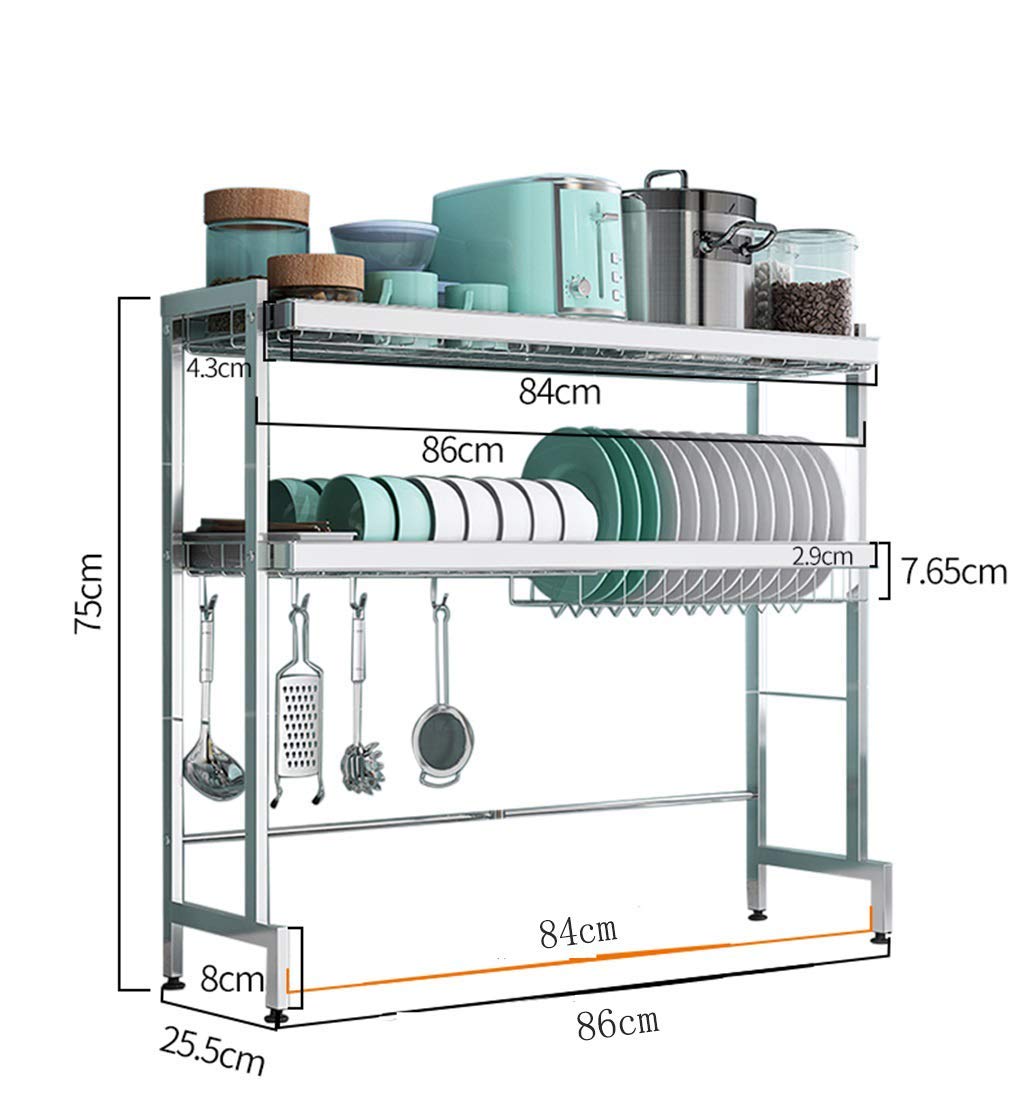 Amazon｜カトラリー乾燥ラック 304 ステンレス鋼食器ラック キッチン