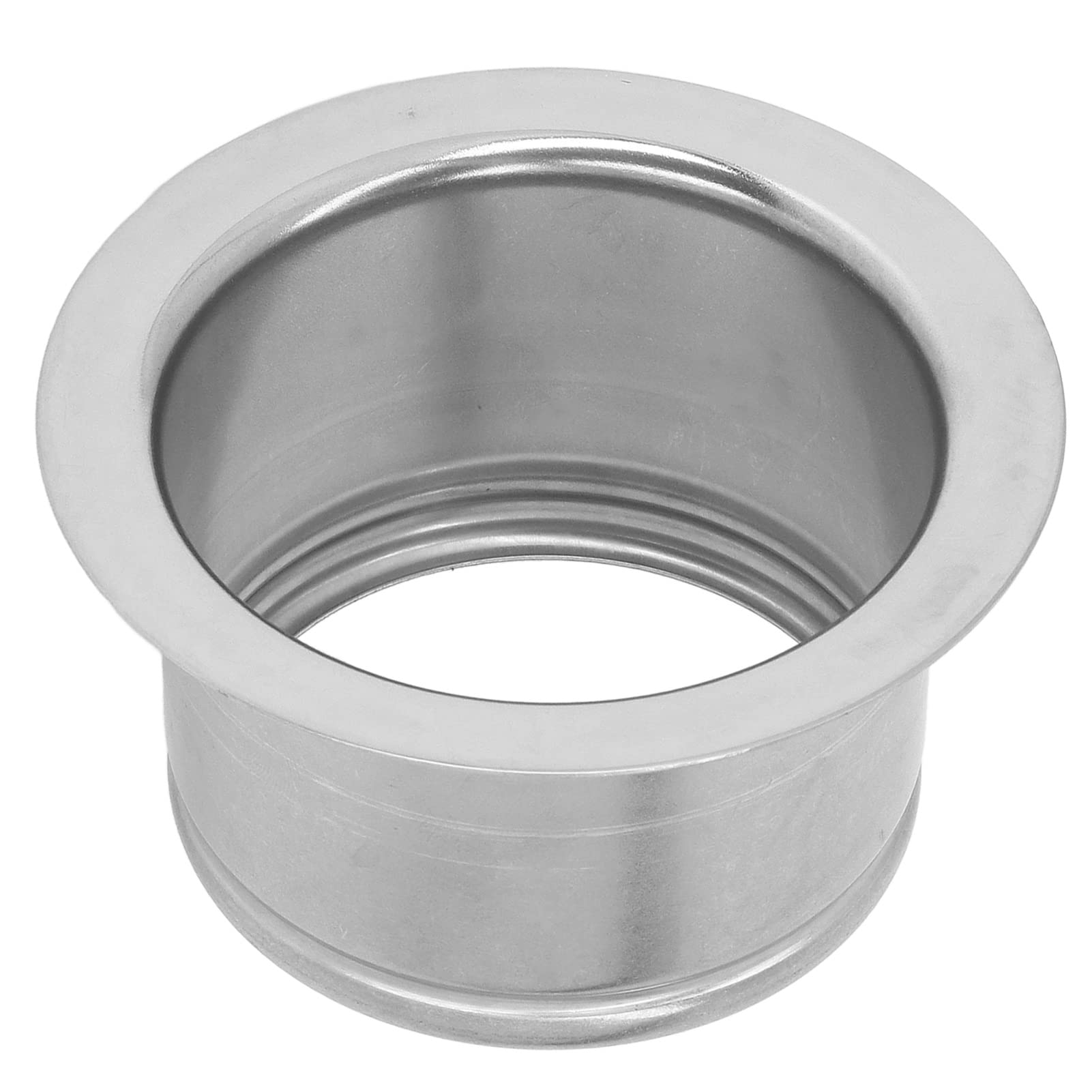 Haofy Flangia per Lavello Estesa da Cucina, Flangia per Smaltimento dei Rifiuti Profonda 114 Mm Flangia per Smaltimento dei Rifiuti Profonda in Acciaio Inox Accessori per la