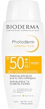 BIODERMA Photoderm Mineral Fluid LSF 50+ mineralischer Sonnenschutz für intolerante Top, 75 g Cream
