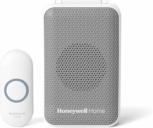 Miniatura 12 de Honeywell Home RDWL917AX2000/E Timbre inalámbrico portátil y botón de empuje - Serie 9, Azul, Gris