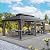 Greesum 12'x20' Hardtop Metal Gazebo, Outdoor Galvanized Steel Double Roof Canopy, Aluminum Frame Permanent Pavilion with Netting and Curtains for Lawns, Patio, Deck, Parties