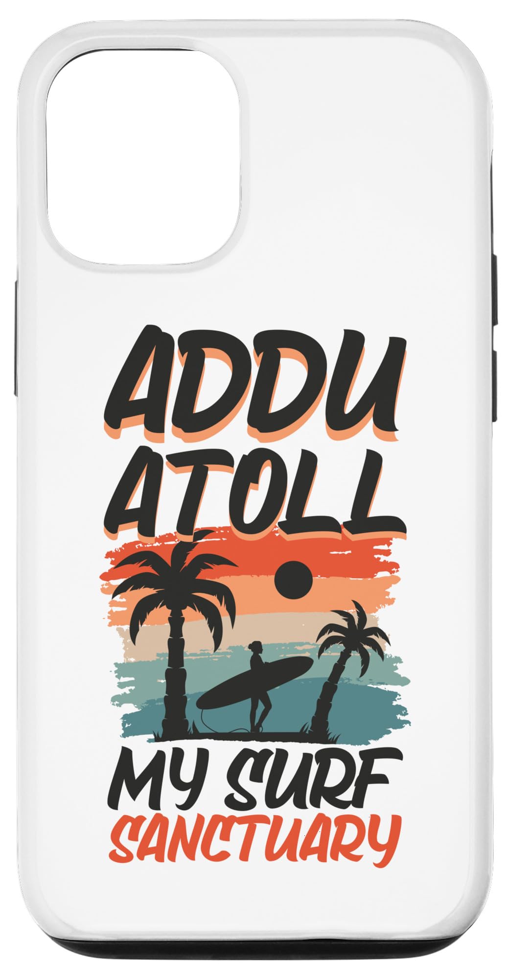Coque iPhone 14 Surf Addu AtollProtection Éco-Conçue • Étancheité Améliorée •Design Sportif 5mm
