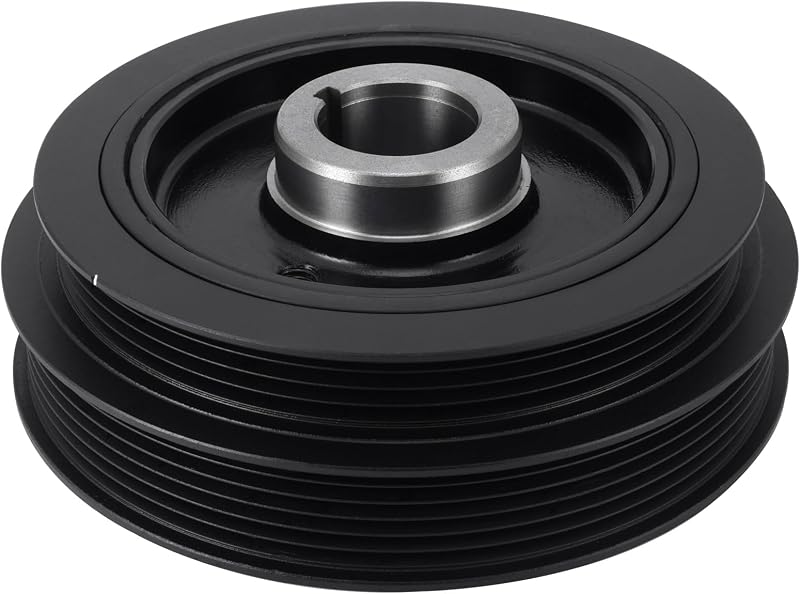Polia do virabrequim e balanceador harmônico AULINK 134080A010 para motores V6 3.0L e 3.3L