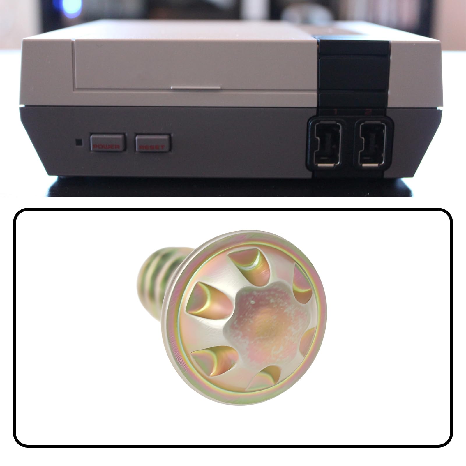 Śruby zabezpieczające 3,8 mm kompatybilne z Nintendo NES SNES N64 GBC naprawa kasety do gier