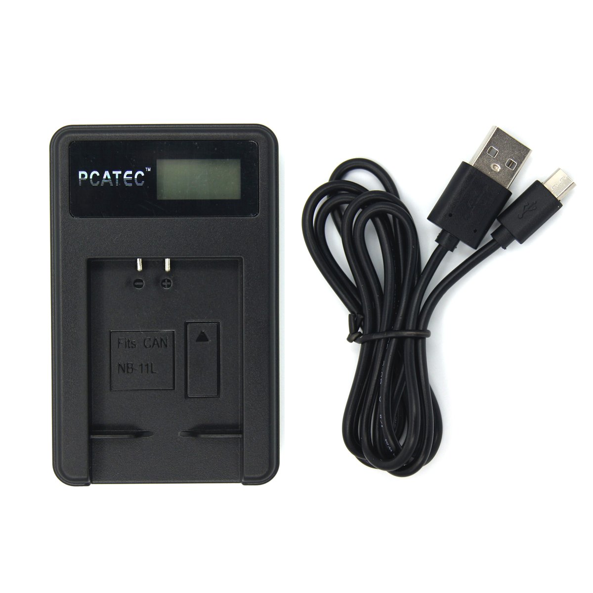 Canon IXY 420Fブラック充電器付 Amazon | 【PCATEC】 CANON NB-11L 対応新型USB充電器☆LCD付4段階