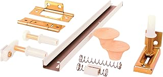 Prime-Line 161794 Bi-Fold Closet Track Kit, 36 In. Length, Steel Track, ...