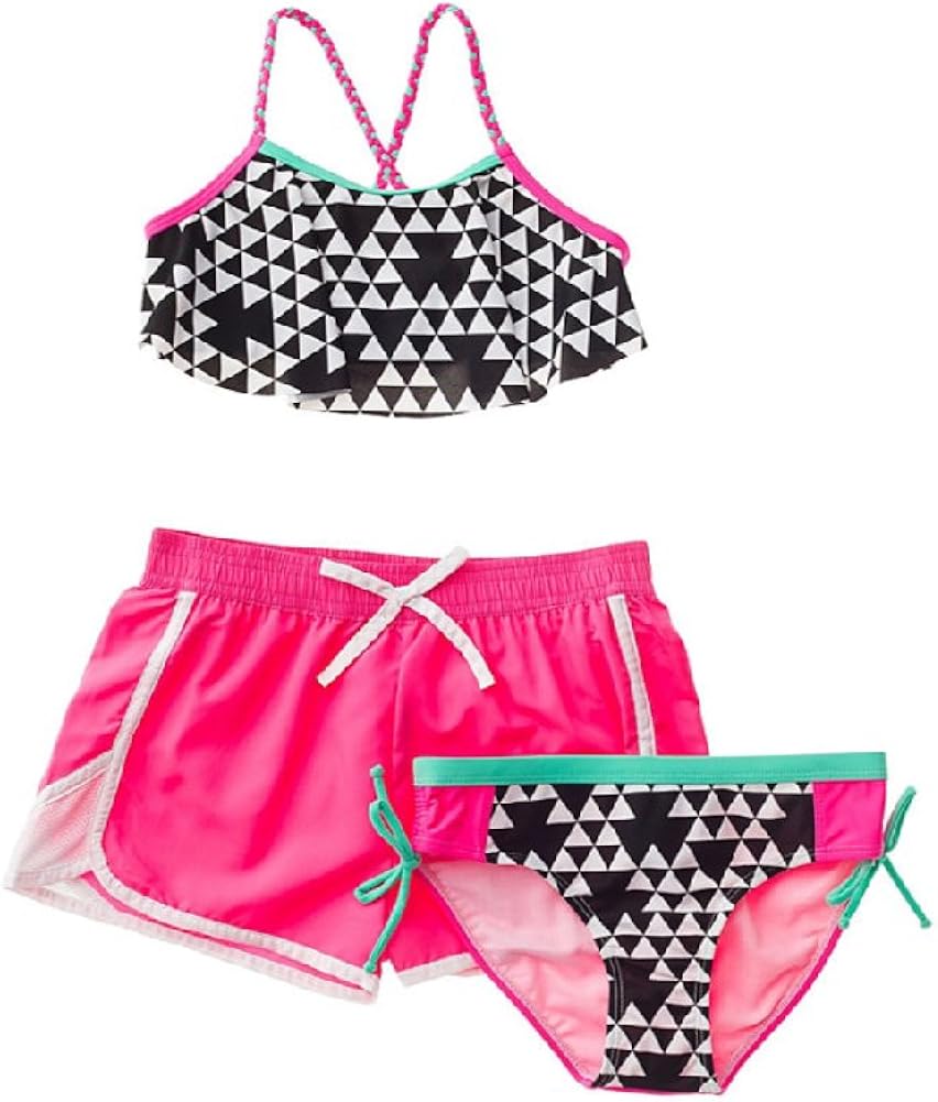 3 Piece Flounce Bikini