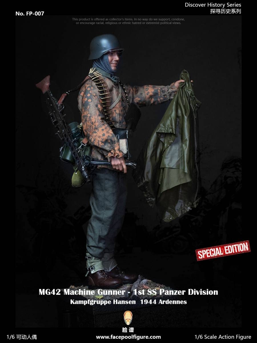 アメリカ軍 陸軍狙撃兵 スナイパー マクファーレン ミリタリーフィギュア Amazon | Facepoolfigure 1/6 WWII アメリカ陸軍第2レンジャー大隊