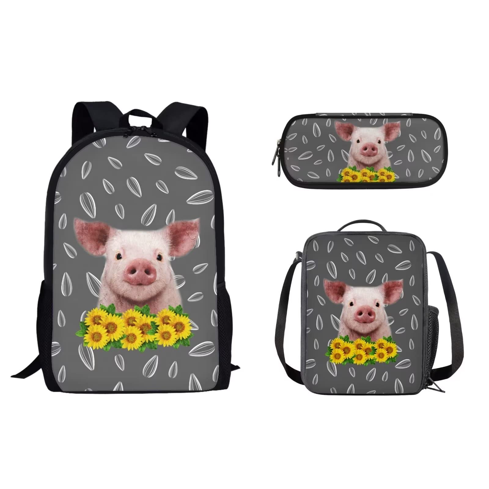 Sac à dos ordinateur portable et boîte à déjeuner intégré - 8