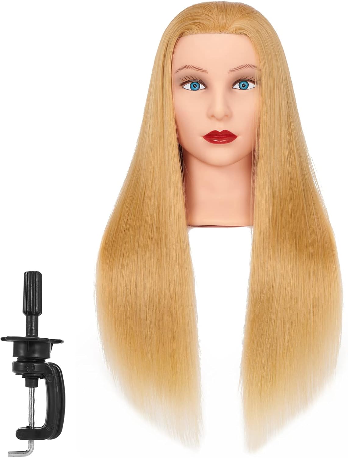 Traininghead 2628'' Mannequin Head Hair Styling Manikin Training Head Cosmetology Doll Head