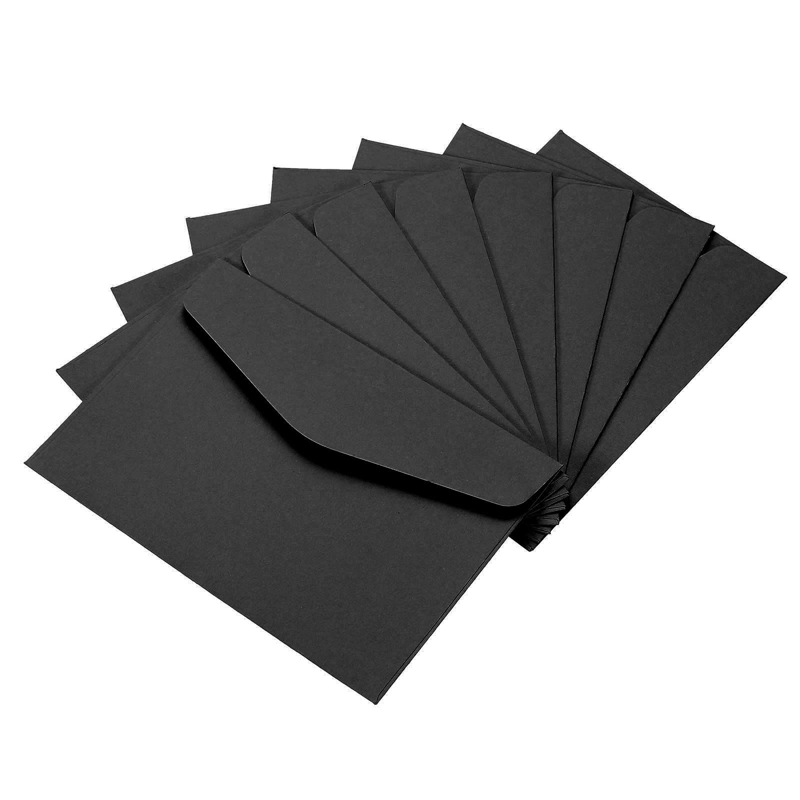 YOKIVE 60 Pack Gift Card Envelopes, Business Greeting Note, Black