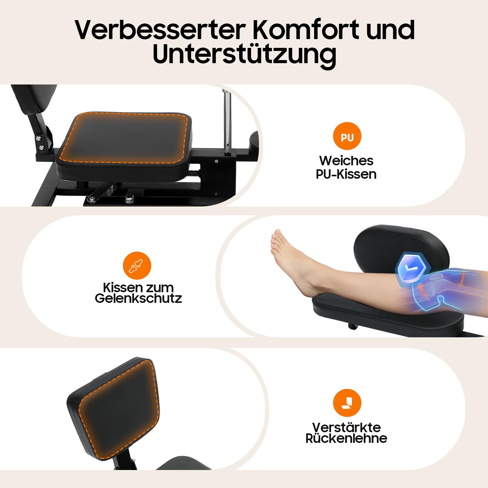 Spagattrainer Beinspreizer Beinstrecker 210° Dehntrainer | Bein Stretching Trainer mit verstellbarem Winkel Flexibilität Training Gerät für Yoga Fitness Tanz Gymnastik Kampfsport