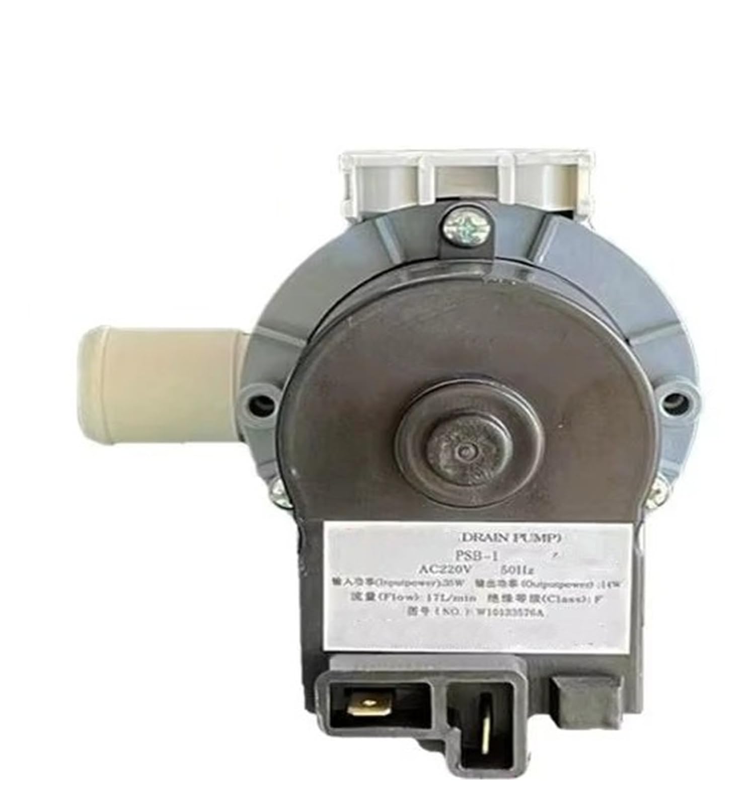 lavatrice Laugenpumpe Motore Per Whirlpool Lavatrice Pompa Di Scarico PSB-1W 10133576 A/W 10316795/Drenaggio Superiore N