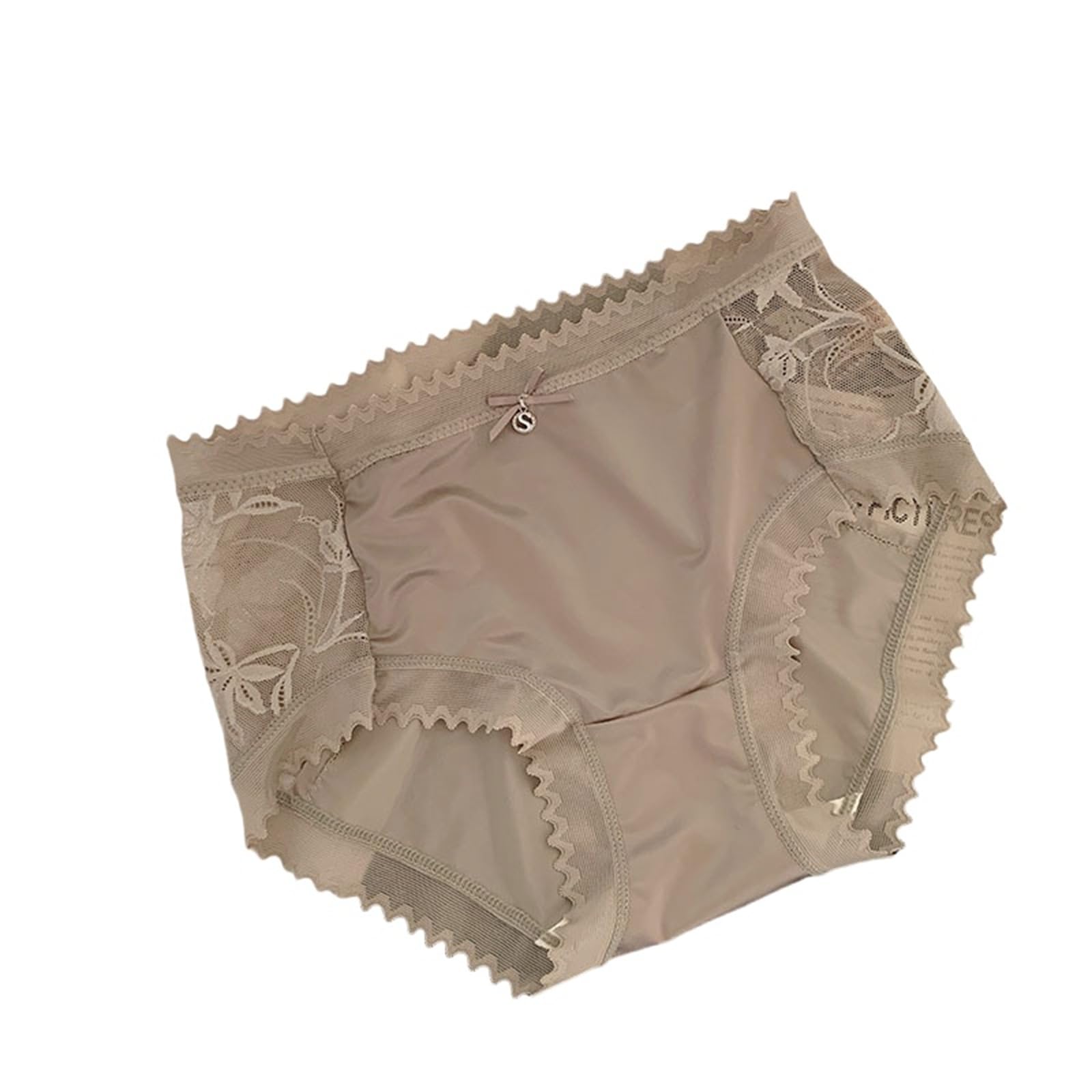 Mutandine A Vita Alta Donna in Biancheria Intima in Pizzo da 5 Pacchetti per Donne, Slip di Seta A Gelso di Lusso in Raso, Sottile E Traspirante