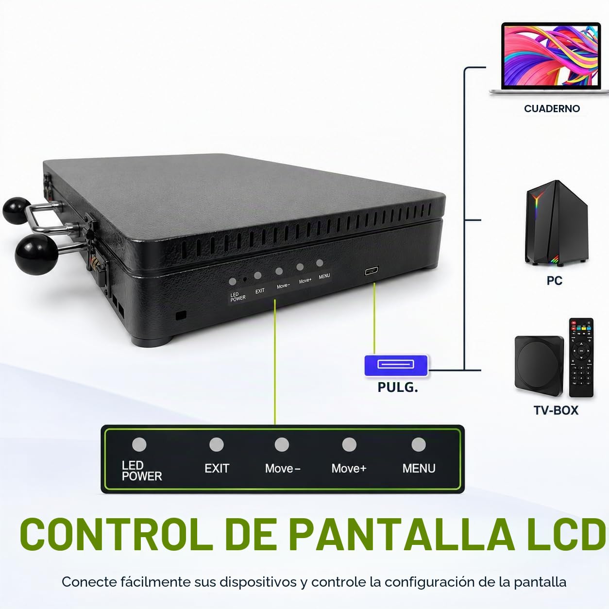 Máquina de arcade plegable para 4 jugadores con pantalla LED de 22 pulgadas y joysticks Sanwa | 23,000 juegos retro incluidos