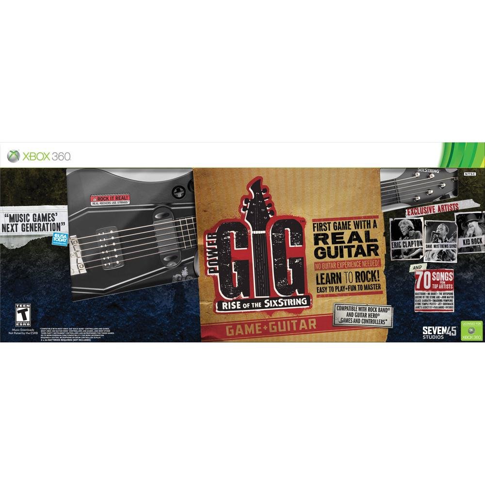 Power Gig: Rise of the SixString Guitar Bundle -Xbox 360