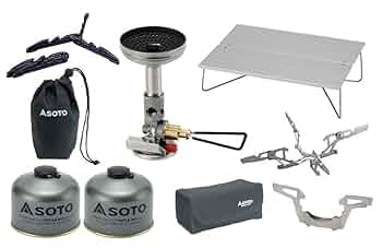 【1回使用】SOTO マイクロレギュレーターストーブ SOD-310 4点セット Amazon | SOTO マイクロレギュレーターストーブウインドマスター