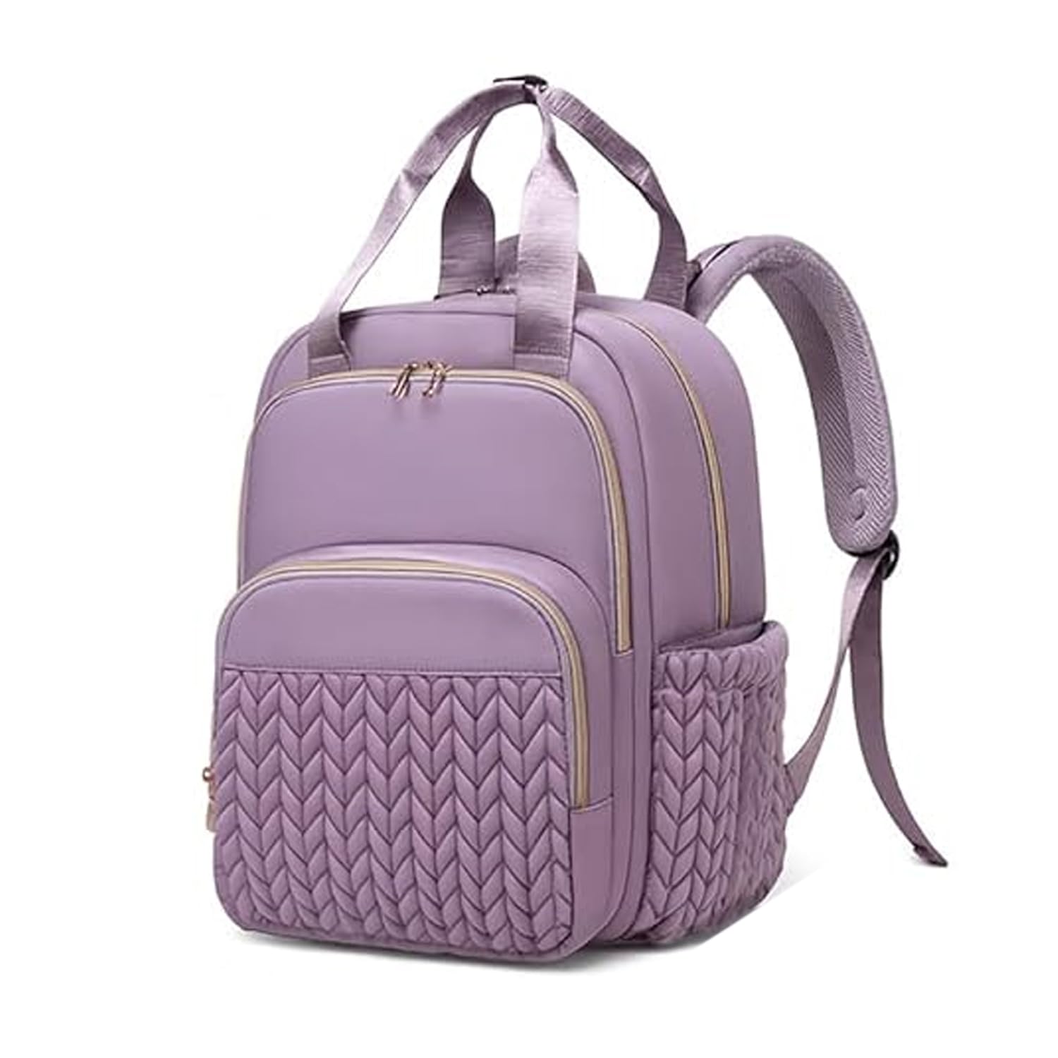 Winnies Diaper Backpack for Multi-Function Bag with Changing Pad, Insulated Bottle Holders Large Capacity diaper backpack for Travel Essentials, Moms, Dads New Born Babys-image-36