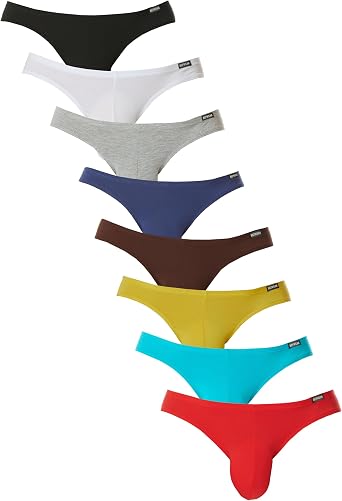 Mens Bikini Underwear Micro Fiber Modal Briefs Pack