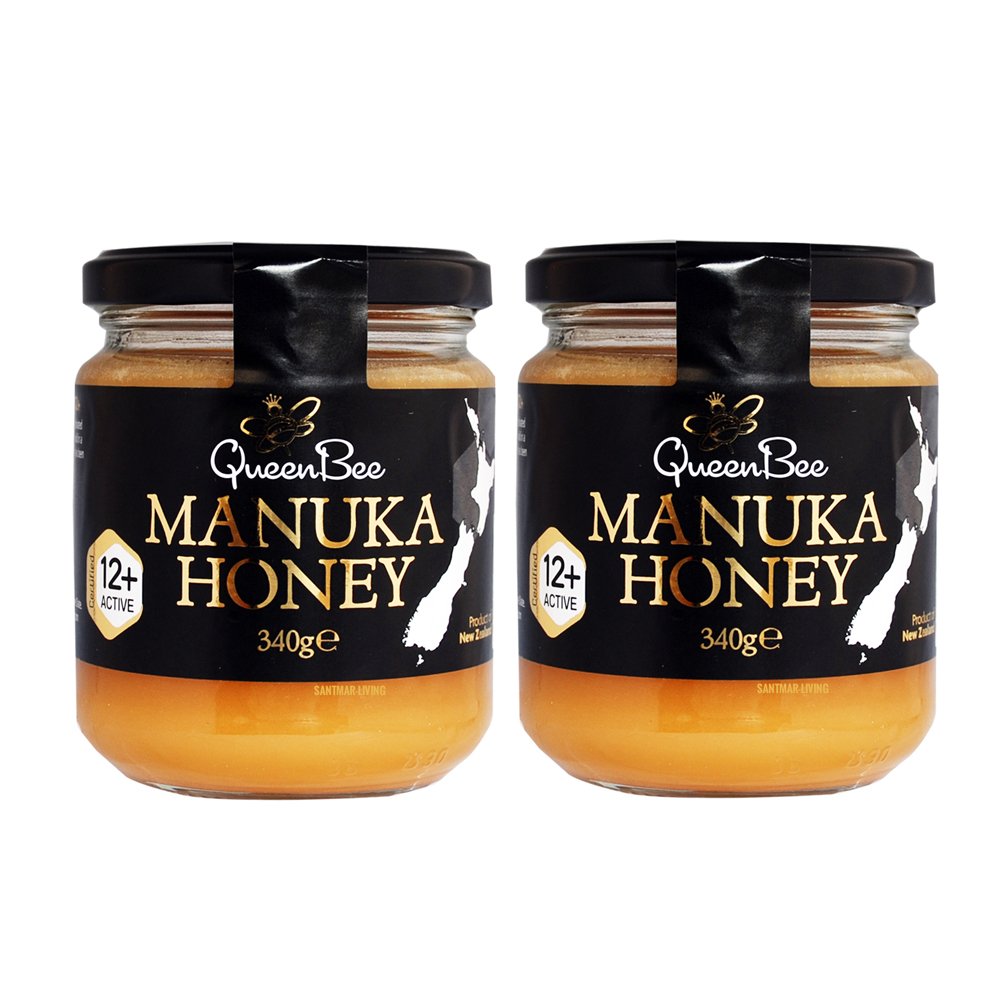 Queen Bee Manuka Honey 12+ 340 g (Pack of 2)