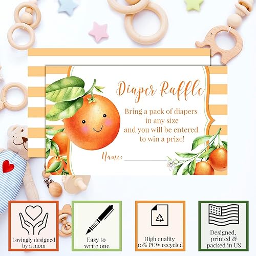 Miniatura 49 de Amanda Creation Gold & Silver Twinkle Little Star - Boletos para rifas de pañales neutrales de género para baby showers, 20 insertos de doble cara