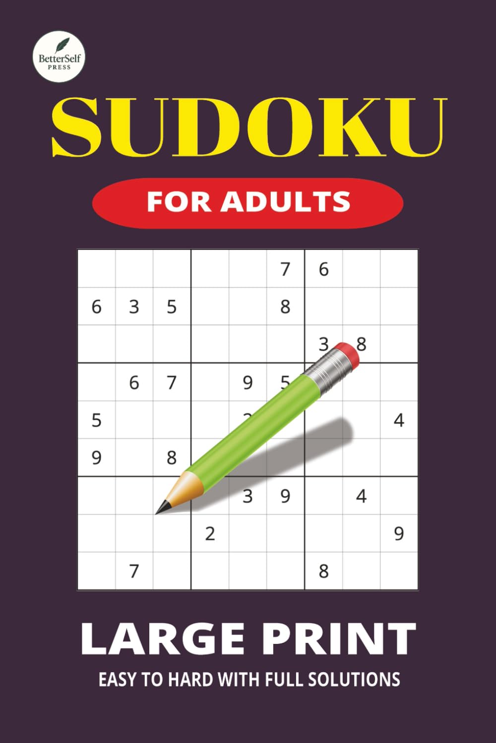 Sudoku Book for Adults – Large Print: Clear Grids and Balanced Challenges | Relaxing Brain Games for Adults & Seniors | Includes Solutions