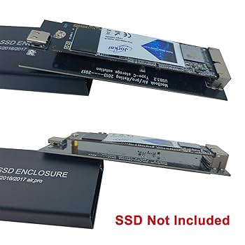 Amazon.co.jp: Jorkar 外付けSSDエンクロージャ MacBook Air/Pro