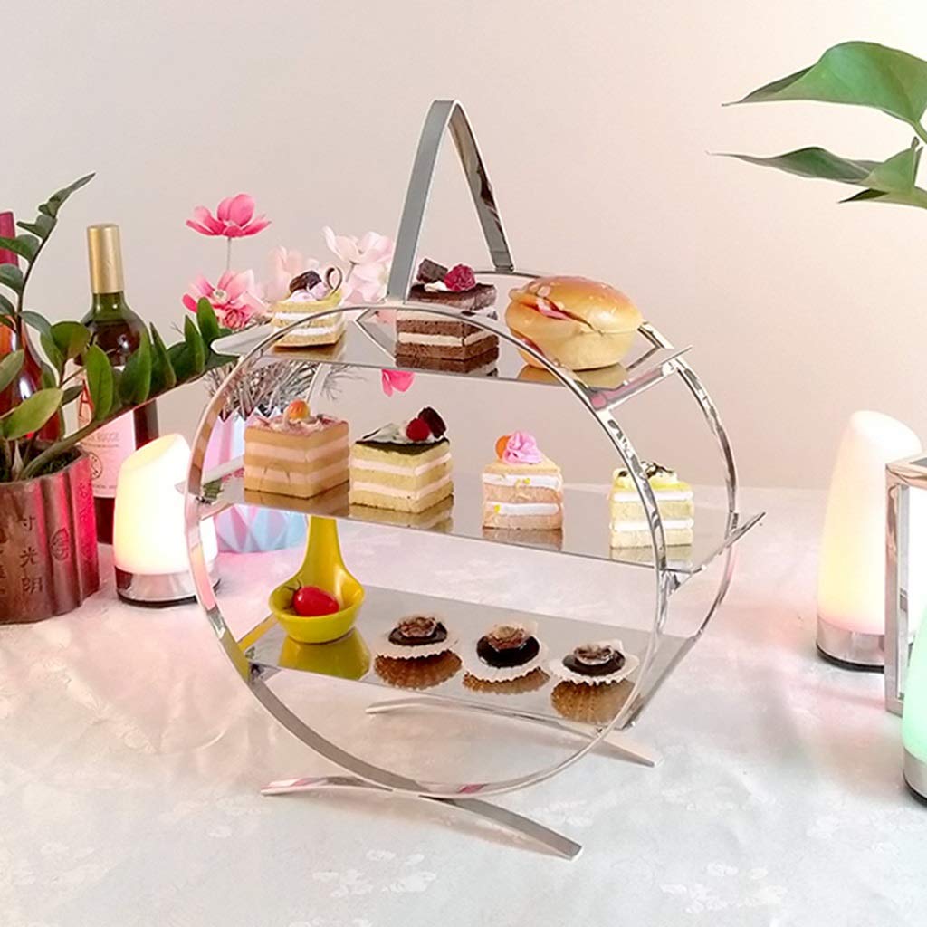 Amazon｜ケーキディスプレイスタンド メタルケーキスタンド サービング