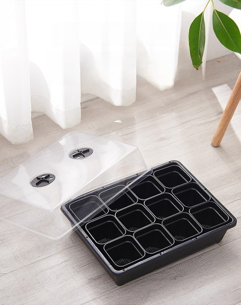 Amazon.co.jp: 育苗トレー 園芸 トレー セルトレイ 72穴 苗トレー 苗