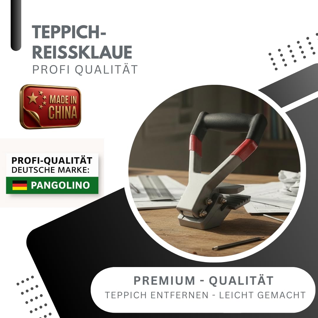 Pangolino Premium pazury mocujące [90 mm] pazury dywanowe – łatwe usuwanie dywanu