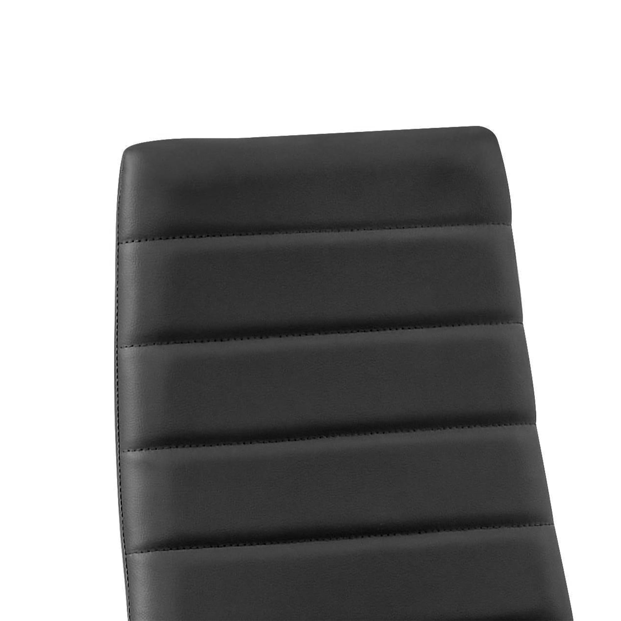Set Tavolo e Sedie da Pranzo, 1 Tavolo e 6 Sedie, Tavolo Rettangolare: 140x70x75cm, Sedie: 40x39x98cm, adatto Sala da Pranzo, Cucina e Soggiorno